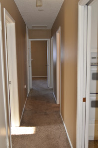 Hallway to the bedrooms