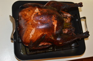 The smoked turkey