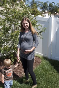Meet the baby bump. 26 weeks. 